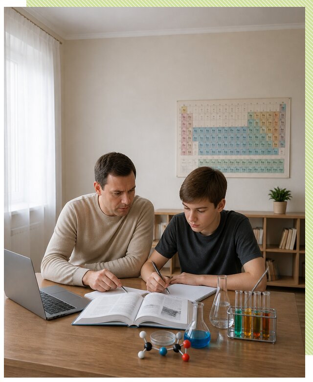 Репетитор по химии 8 класс в Уссурийске по цене от 1237 р. | Репетитор-Сср